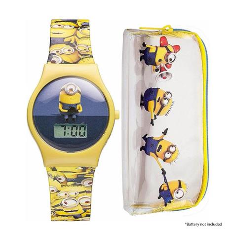 Minions Digital Watch & Pencil Case Set  